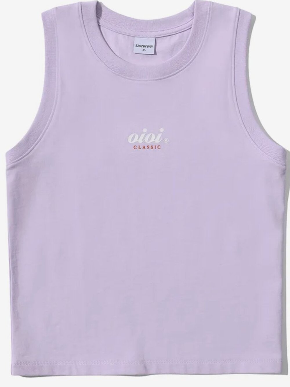 Light Purple Basic Sleeveless Top